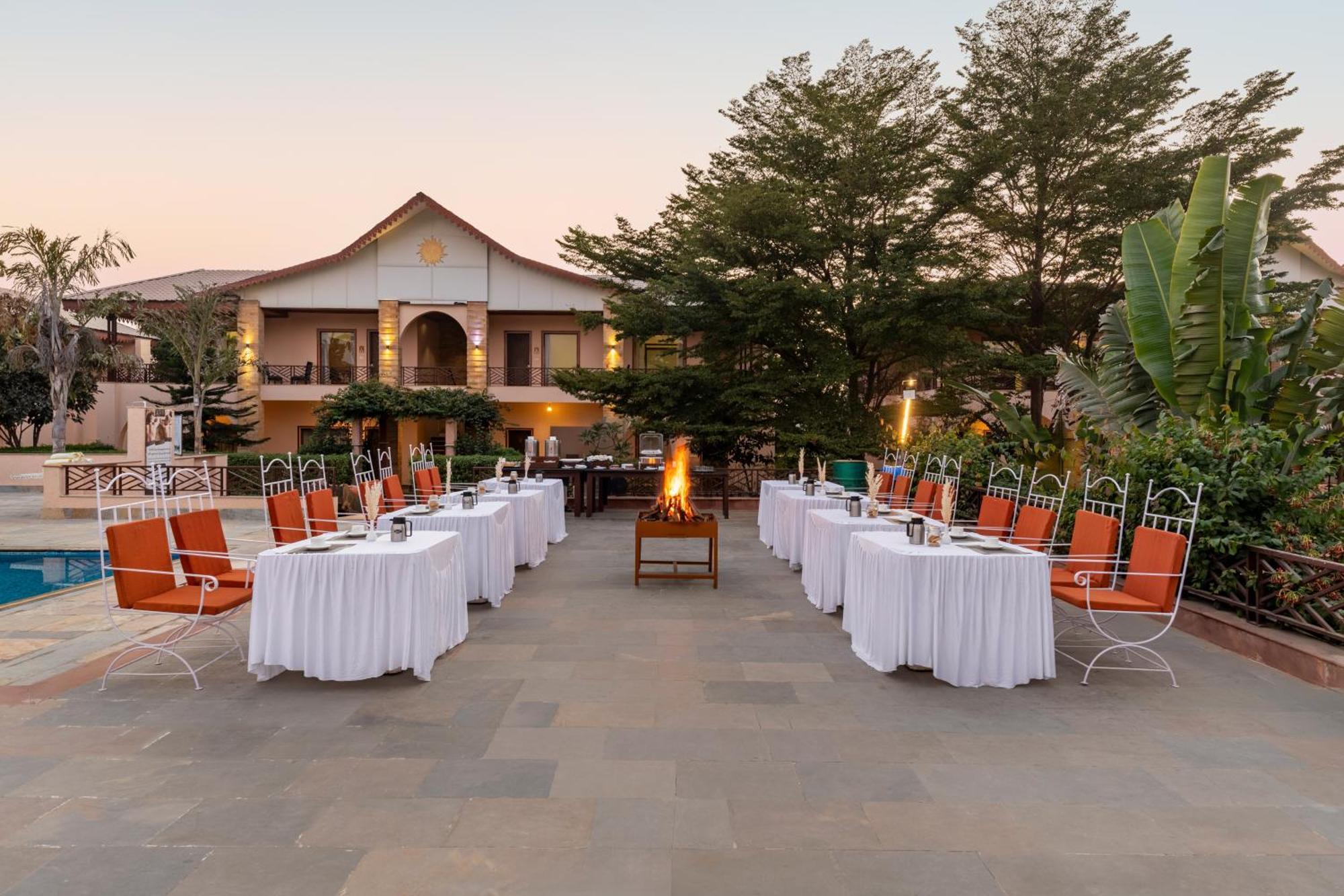 סוואי מדופור Abhyaran Resort & Spa Ranthambore מראה חיצוני תמונה